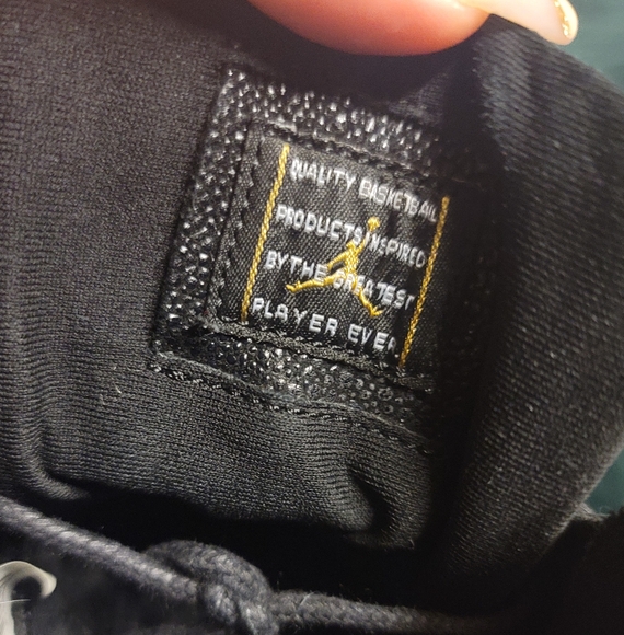 EUC Air Jordan 11 Retro Heiress Black Stingray GS 7.5 Youth No Box Black Glitter - Picture 11 of 14